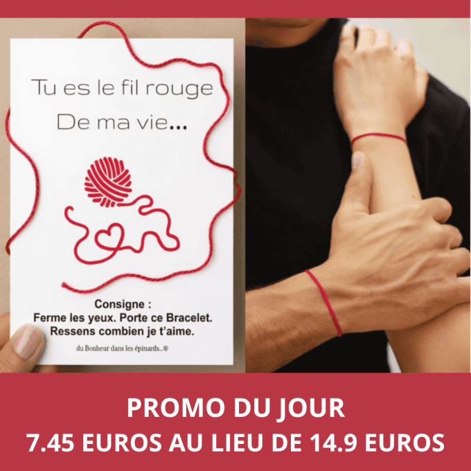 CARTE + 2 BRACELETS D'ENGAGEMENT - R60
