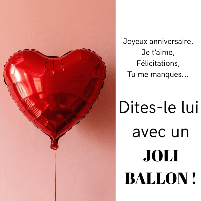 BOX COEUR + MESSAGE PERSONNALISE - Coloris au choix