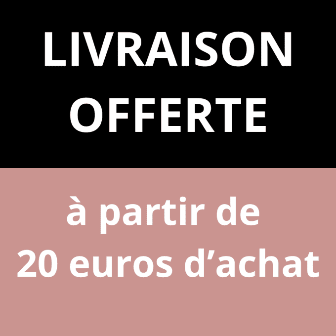 Livraison en boite aux lettres sous 48H !