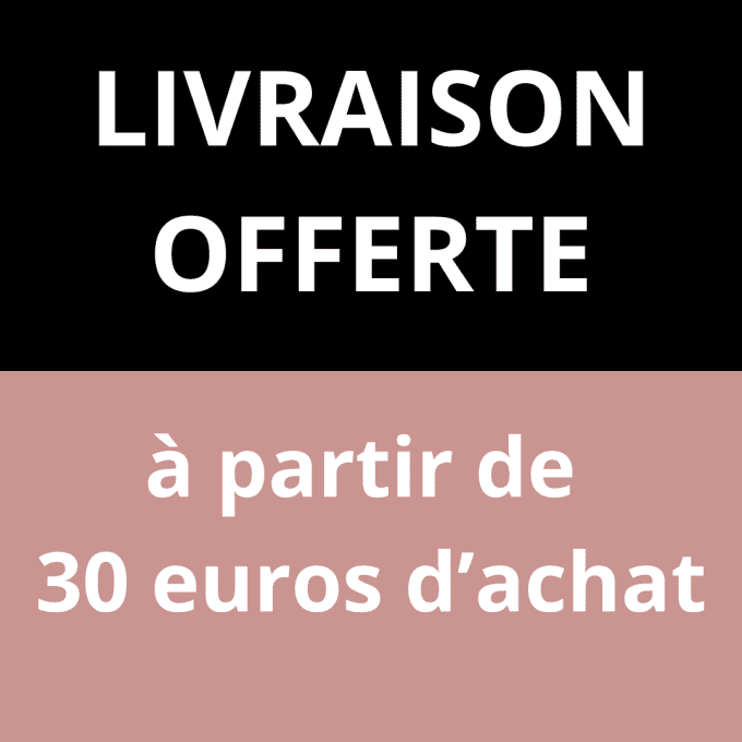 Livraison en boite aux lettres sous 48H !