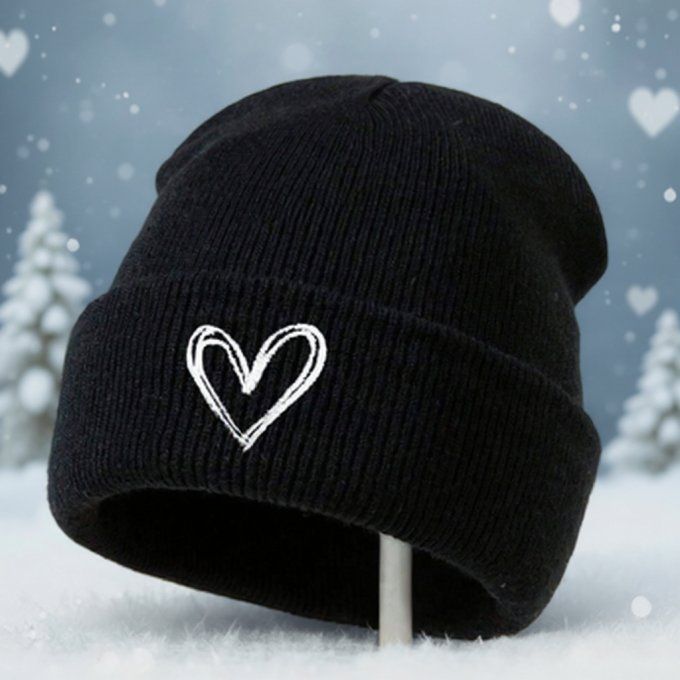 CARTE JE T'AIME DE LA TETE AUX PIEDS + CHAUSSETTES + BONNET POUR LUI - R66