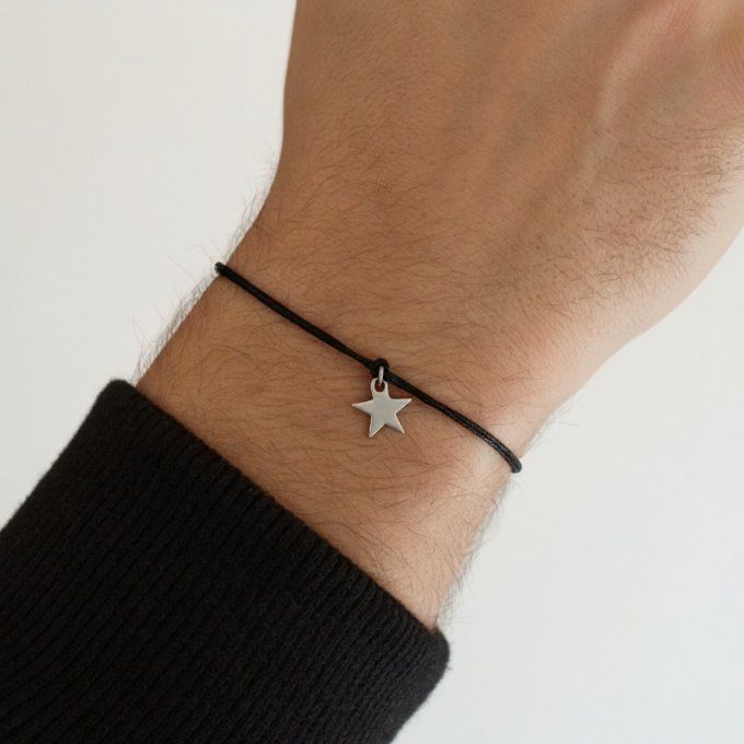 CARTE NOTRE HISTOIRE + 2 BRACELETS ETOILES - R48