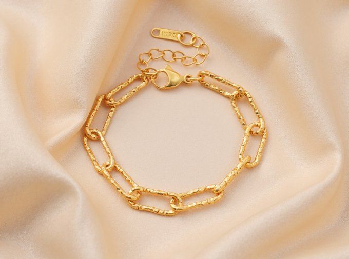 CARTE A MA SOEUR + BRACELET MAILLONS - doré ou argenté - F47 