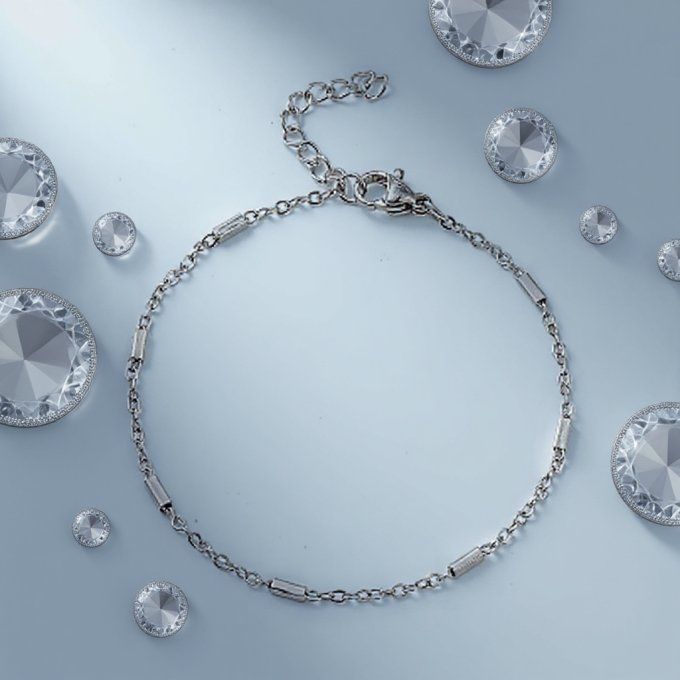 CARTE A MA FILLE + BRACELET doré ou argenté - F45 