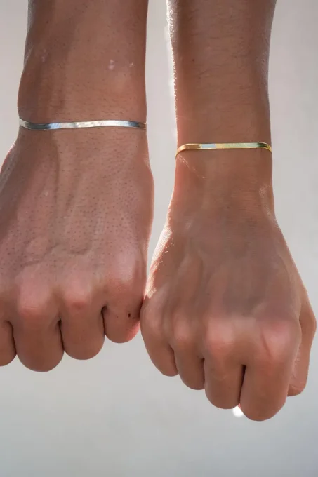 BRACELET CHAINE SERPENTINE LARGE