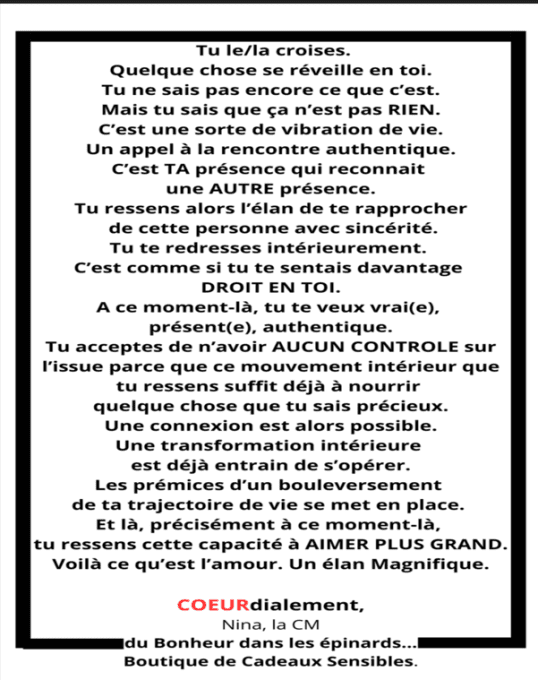 BLOG - ARTICLE DU JOUR