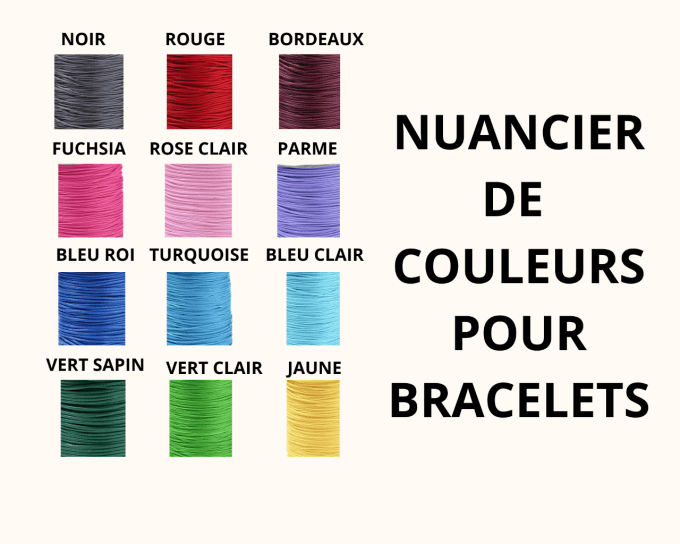 CARTE LUNE POUR L'AUTRE + 2 BRACELETS LUNES - 14 coloris disponibles - S06