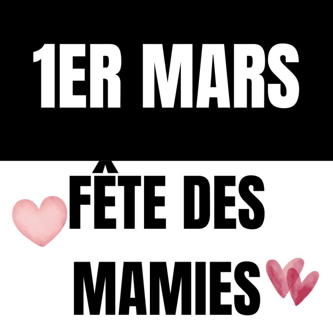 CELEBREZ VOTRE MAMIE A PRIX TOUT DOUX  !