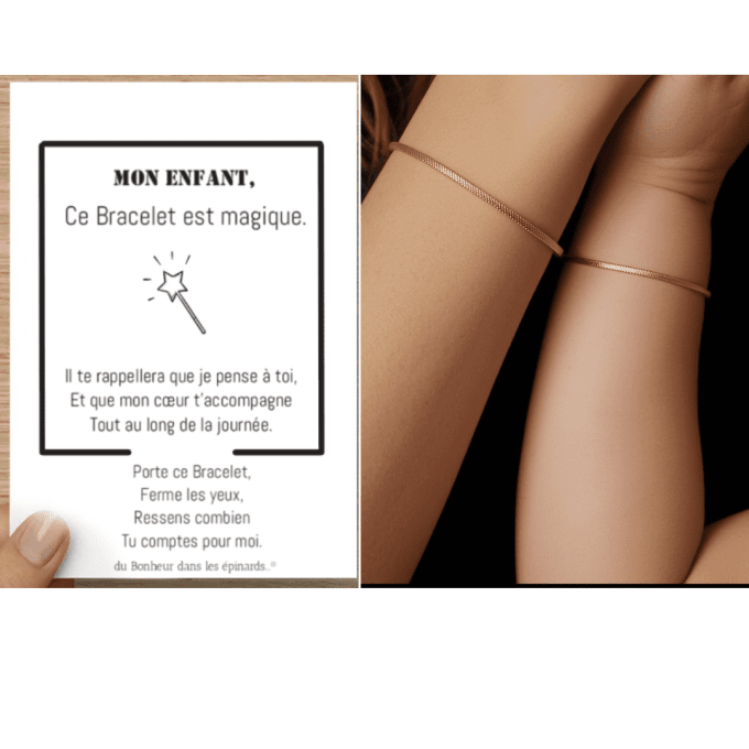 CARTE MON ENFANT + BRACELET ADULTE/ENFANT (de 1 à 10 Bracelets) - D13