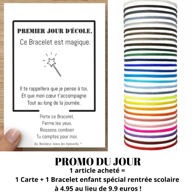CARTE MAITRESSE + BRACELET CRISTAUX