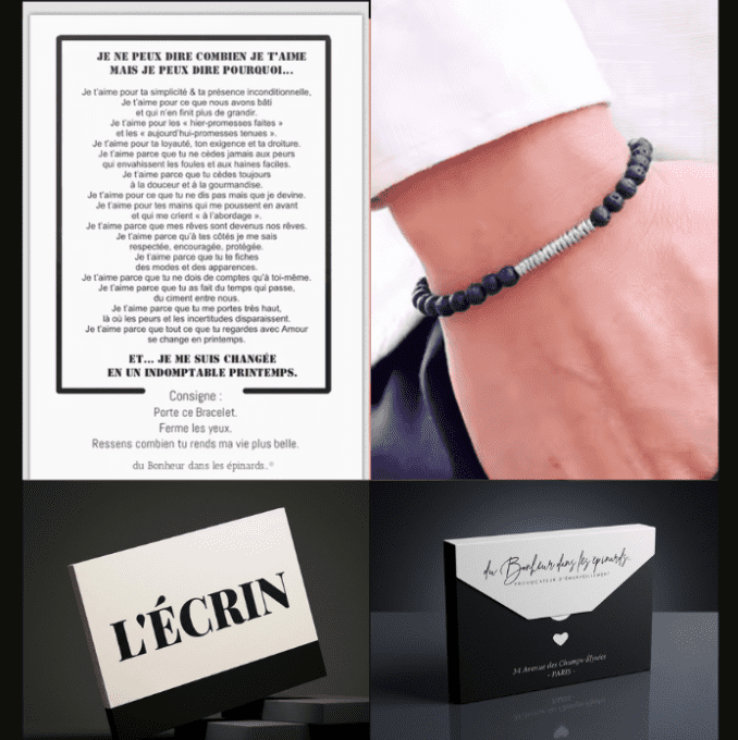 COFFRET  JE NE PEUX DIRE COMBIEN JE T'AIME 