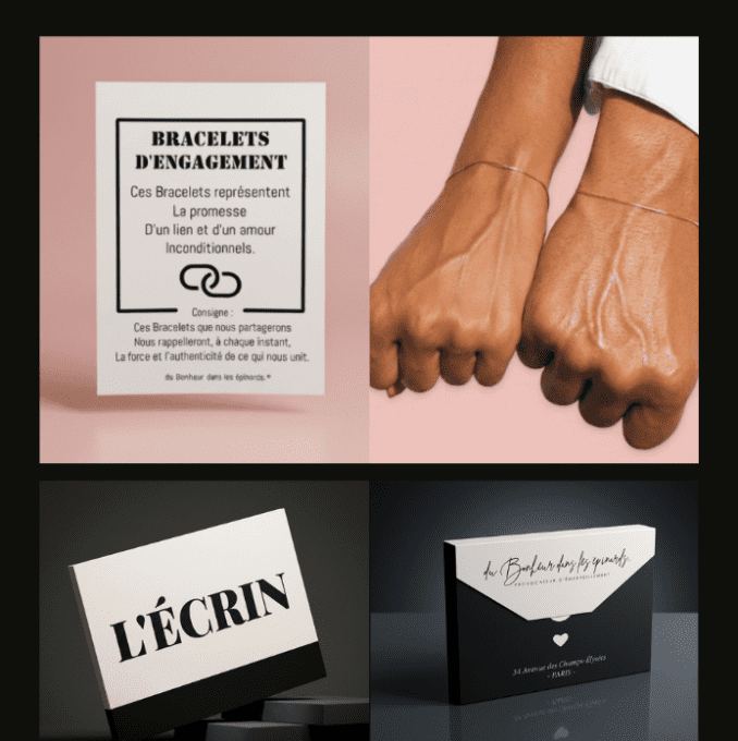 COFFRET ENGAGEMENT - coloris au choix