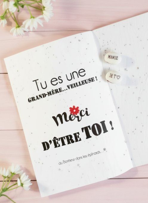 DUO MAGIQUE CARTE A PLANTER + GRAINE A PLANTER - F24