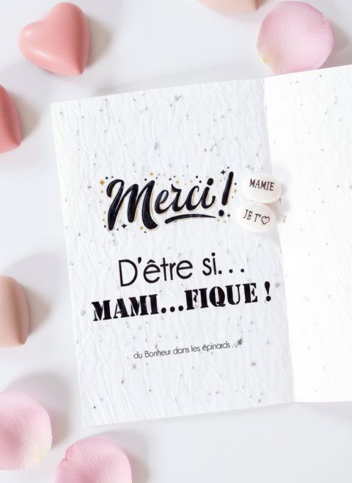 DUO MAGIQUE CARTE A PLANTER + GRAINE A PLANTER - F25