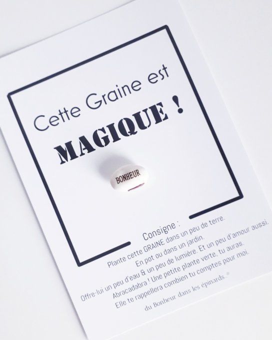 GRAINE DE BONHEUR MAGIQUE - N03