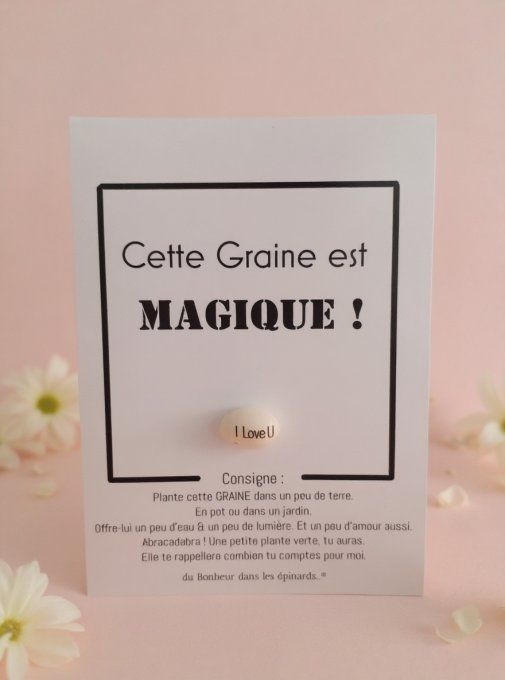 GRAINE D'AMOUR MAGIQUE -N03