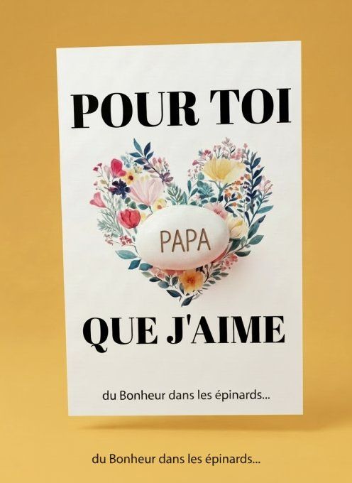 GRAINE MAGIQUE - PAPA JE T'AIME 