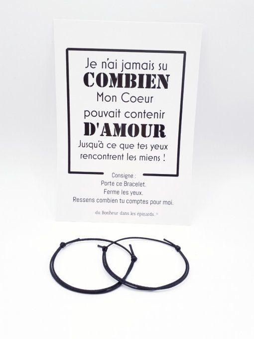 CARTE JE N'AI JAMAIS SU+ 2 BRACELETS PERMANENTS - R18