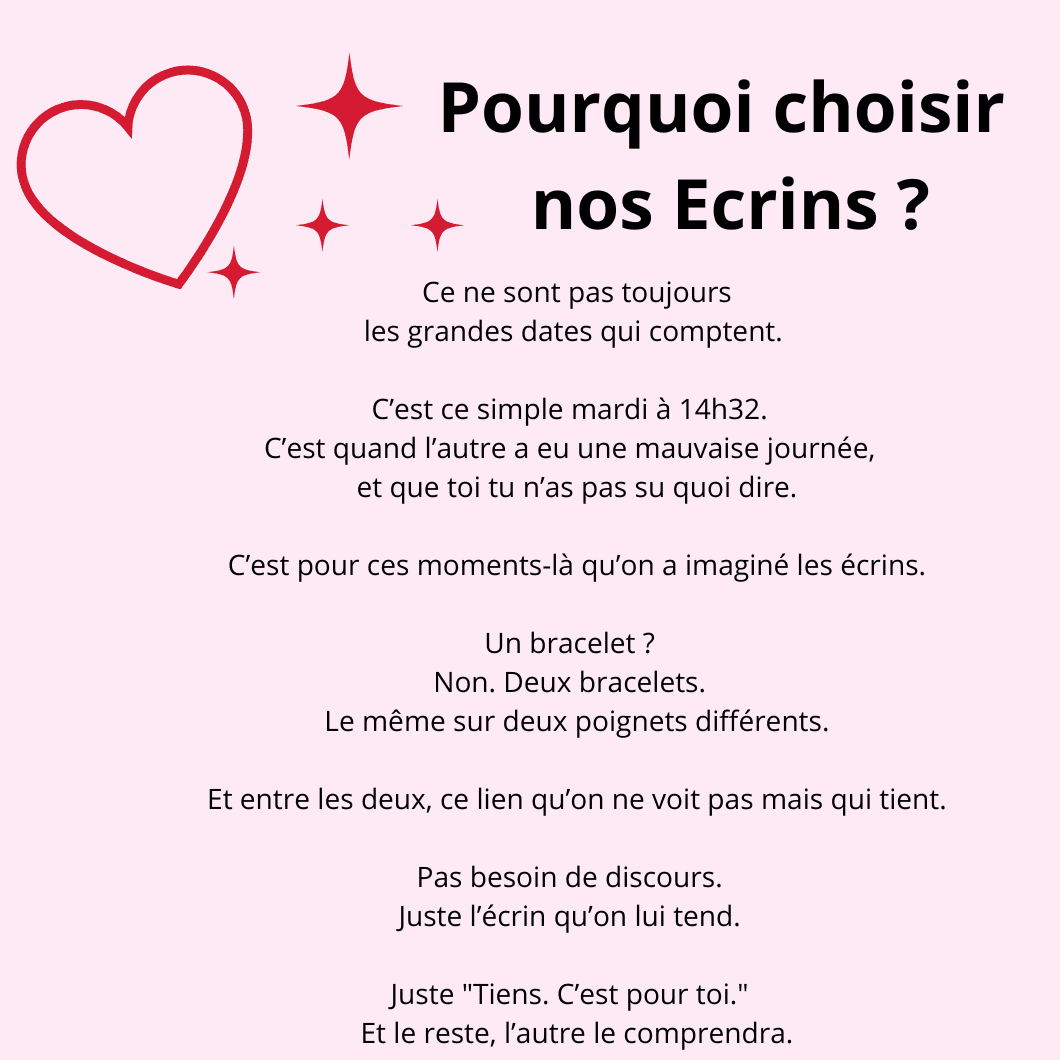 Ecrins à forte valeur affective