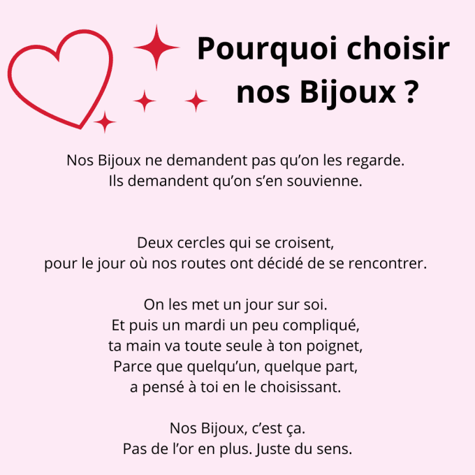 Bijoux à forte valeur affective