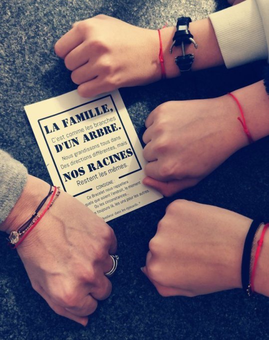 CARTE LA FAMILLE  + 2 à 12 BRACELETS - F36 