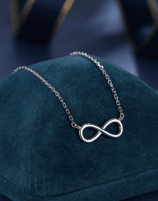 CARTE + COLLIER INFINI - Modèle au choix 