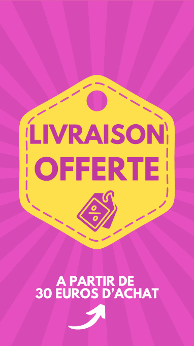LIVRAISON EN BOITE AUX LETTRES EN 48 H !