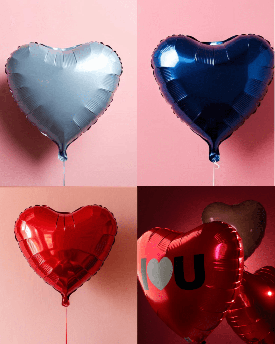 COEUR + CADEAU + MESSAGE PERSONNALISE - Coloris au choix