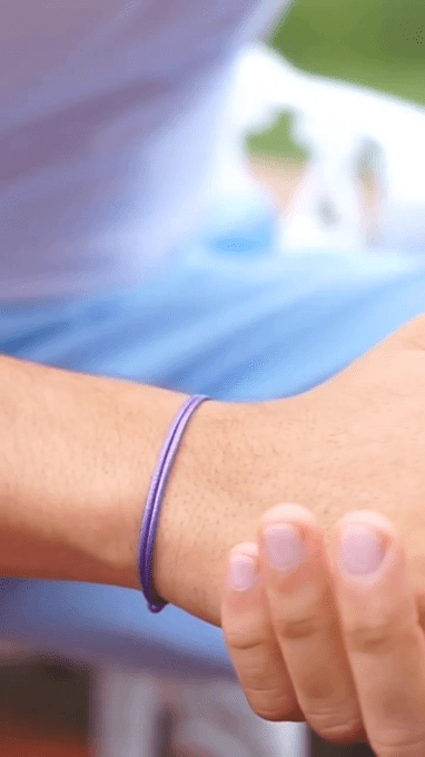 TWO PERMANENT BRACELETS FOR LOVERS - 14 COLORS